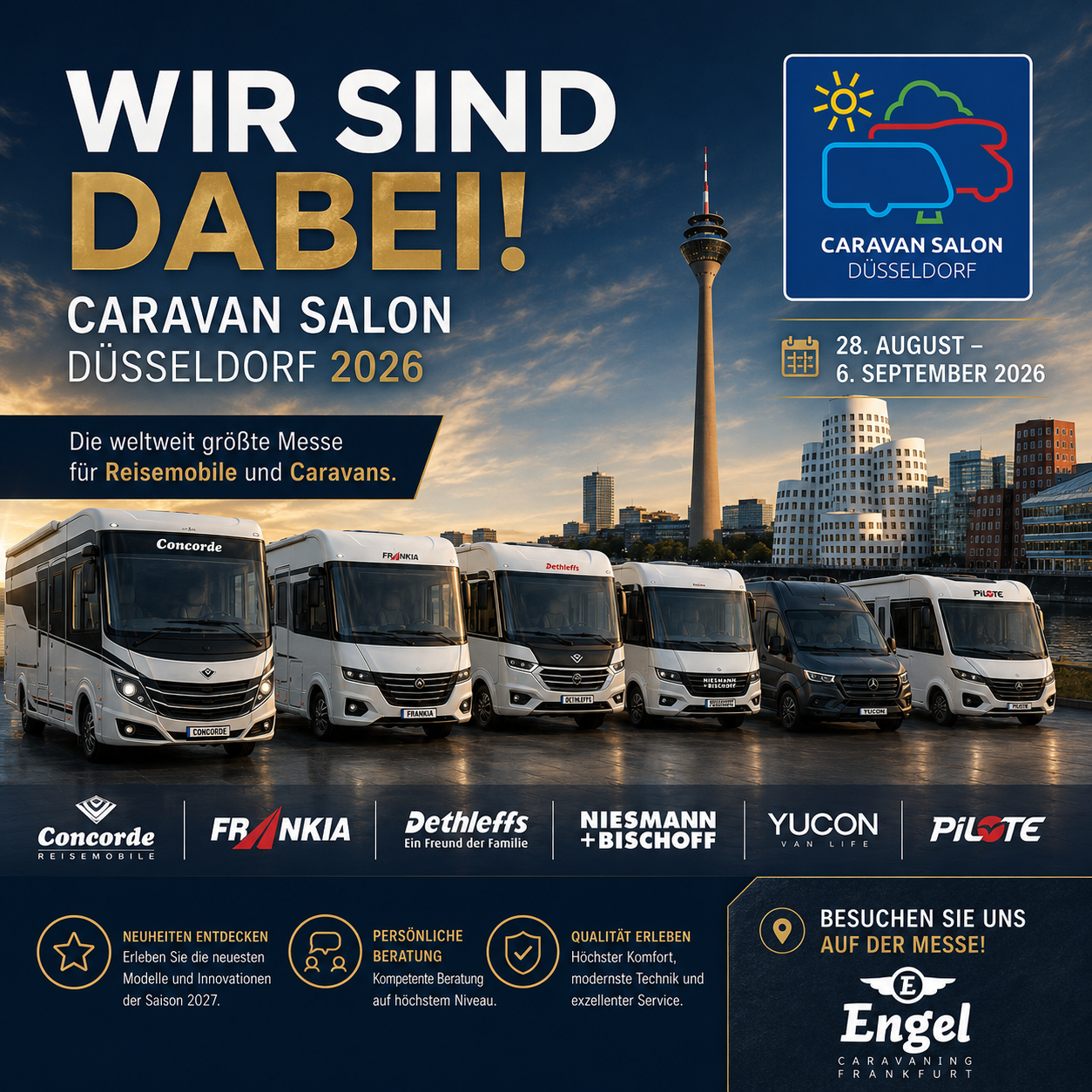 Engel Caravaning Messe Duesseldorf 2026