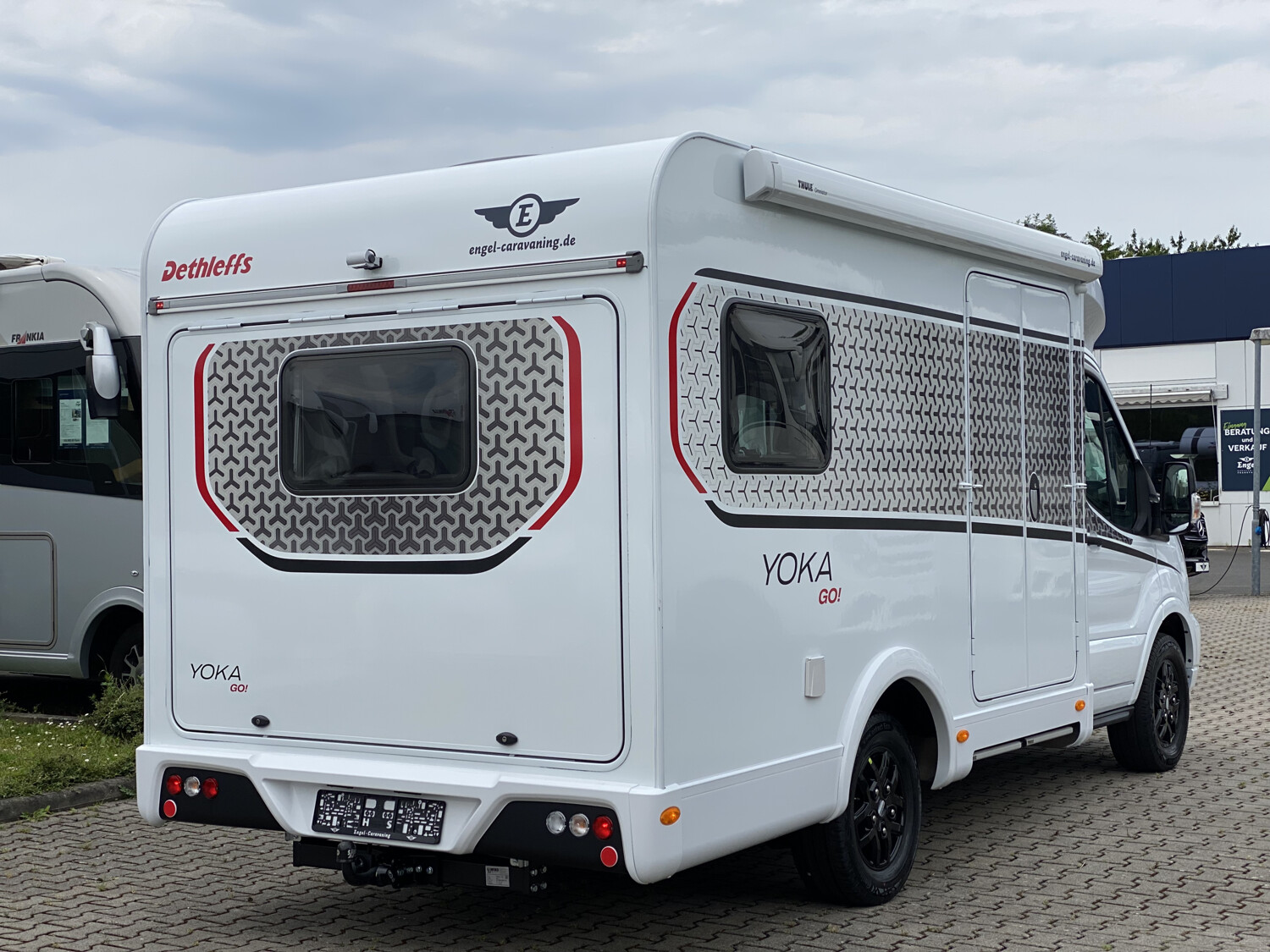 dethleffs yoka go t 1 heck exterieur