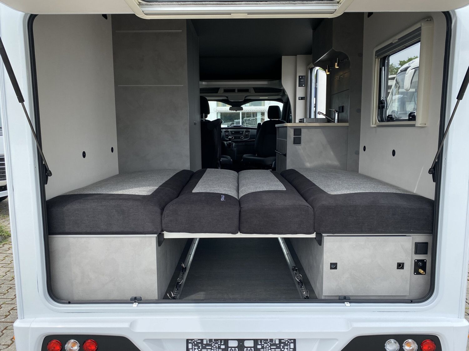 dethleffs yoka go t 1 heck schlafbereich