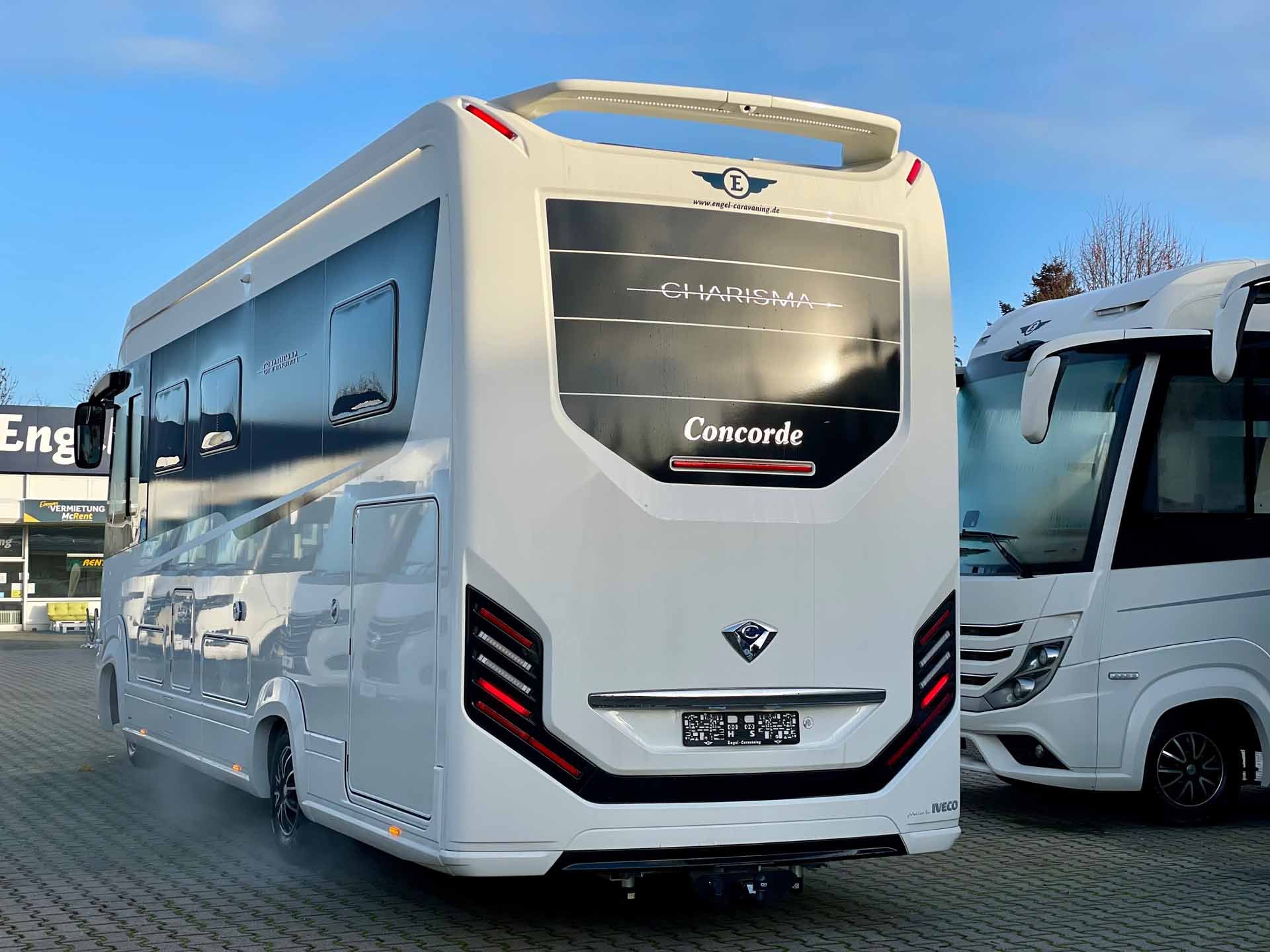 luxus reisemobil concorde charisma 860 li exterieur heck